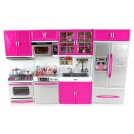 Snag-It Battery Operated Kitchen Playset - Refrigerator, Stove, Sink & Microwave SN2524373